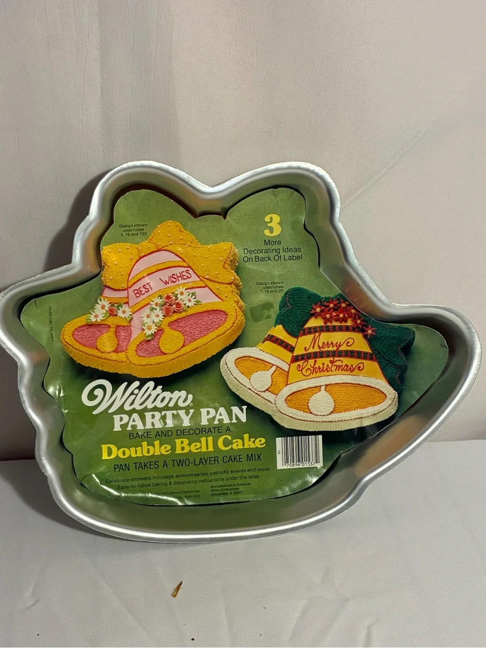 Wilton Double Bell Party Pan -vintage